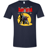 T-Shirts Navy / X-Small Babysitter Batman Men's Semi-Fitted Softstyle