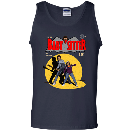 T-Shirts Navy / S Babysitter Batman Men's Tank Top