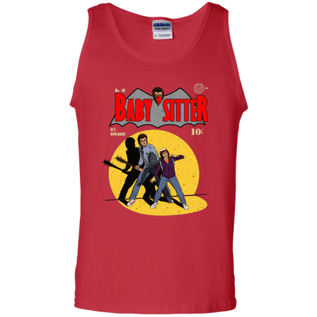 T-Shirts Red / S Babysitter Batman Men's Tank Top