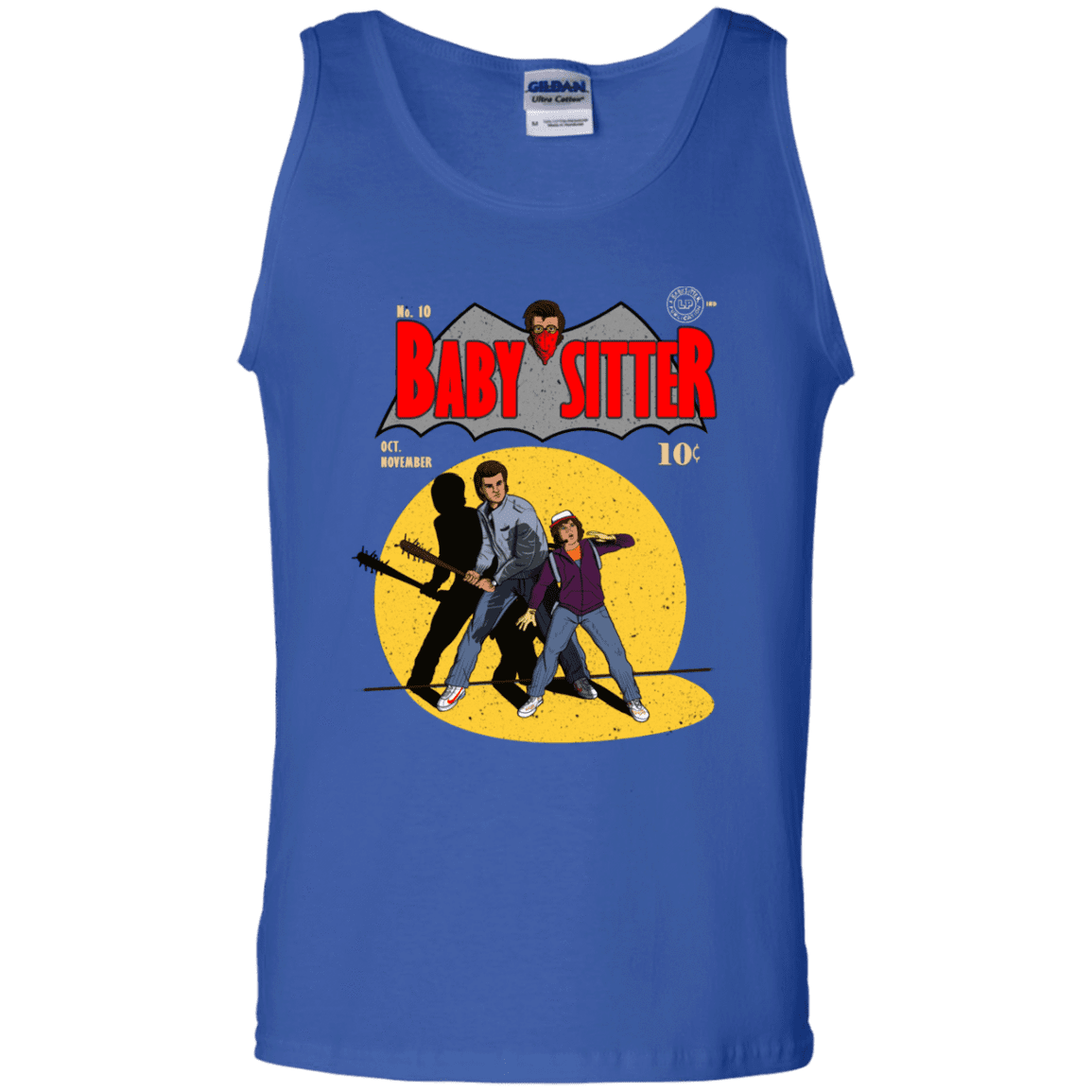 T-Shirts Royal / S Babysitter Batman Men's Tank Top