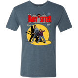 T-Shirts Indigo / S Babysitter Batman Men's Triblend T-Shirt
