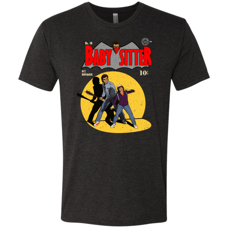T-Shirts Vintage Black / S Babysitter Batman Men's Triblend T-Shirt
