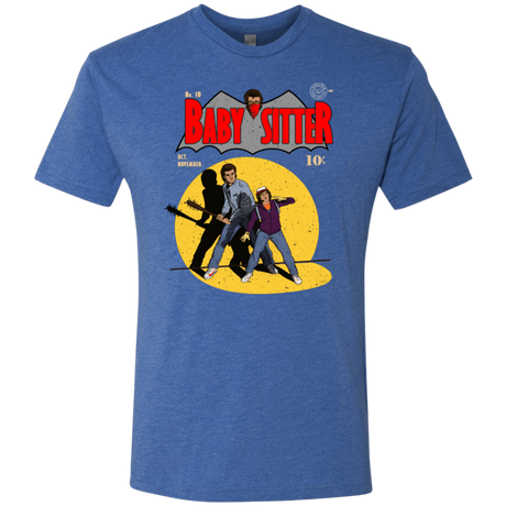 T-Shirts Vintage Royal / S Babysitter Batman Men's Triblend T-Shirt