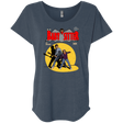 T-Shirts Indigo / X-Small Babysitter Batman Triblend Dolman Sleeve