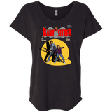 T-Shirts Vintage Black / X-Small Babysitter Batman Triblend Dolman Sleeve