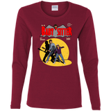 T-Shirts Cardinal / S Babysitter Batman Women's Long Sleeve T-Shirt