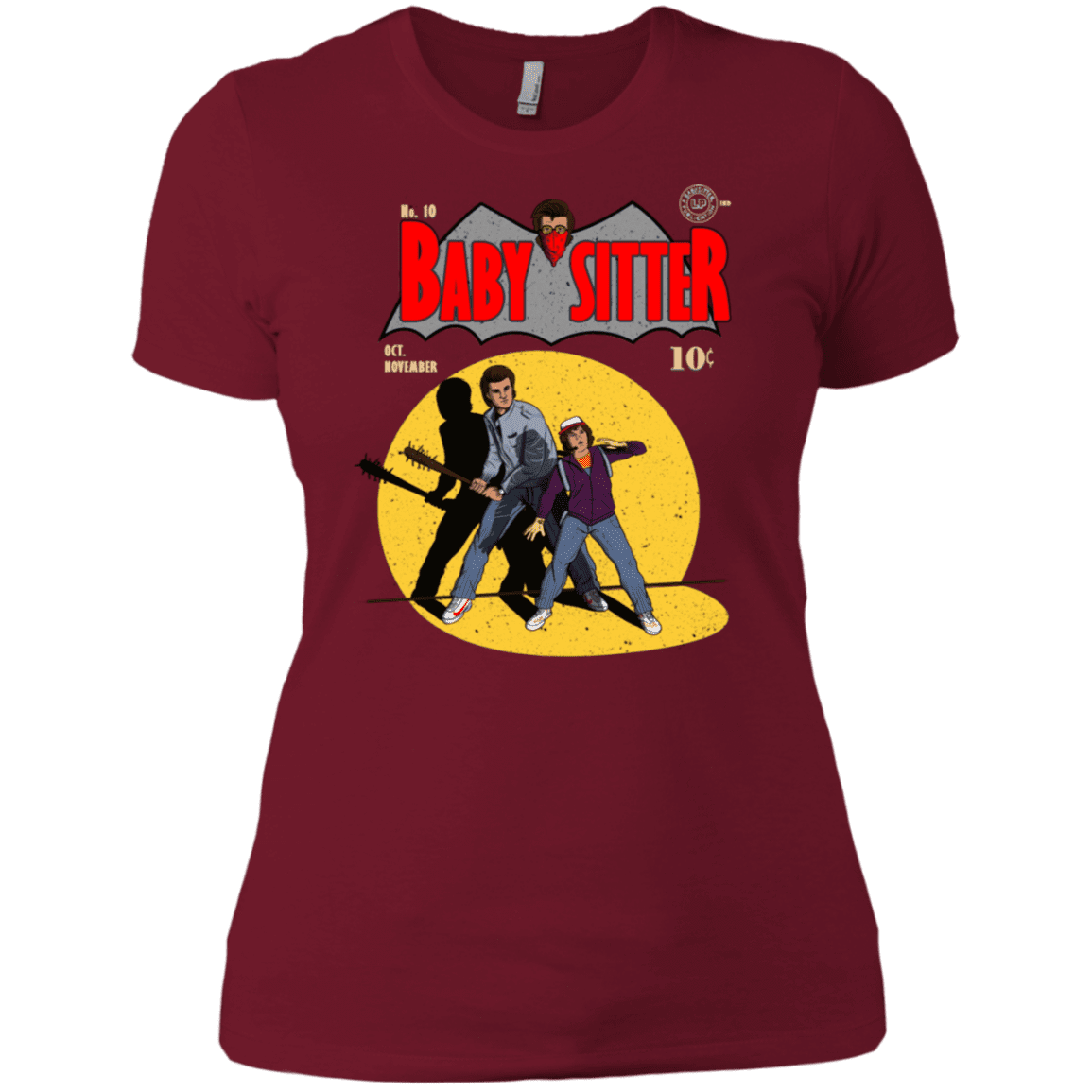 T-Shirts Scarlet / S Babysitter Batman Women's Premium T-Shirt