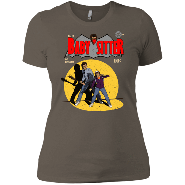 T-Shirts Warm Grey / X-Small Babysitter Batman Women's Premium T-Shirt
