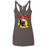 T-Shirts Macchiato / X-Small Babysitter Batman Women's Triblend Racerback Tank