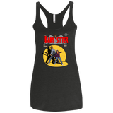 T-Shirts Vintage Black / X-Small Babysitter Batman Women's Triblend Racerback Tank