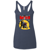 T-Shirts Vintage Navy / X-Small Babysitter Batman Women's Triblend Racerback Tank