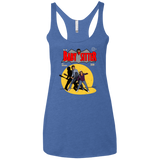 T-Shirts Vintage Royal / X-Small Babysitter Batman Women's Triblend Racerback Tank