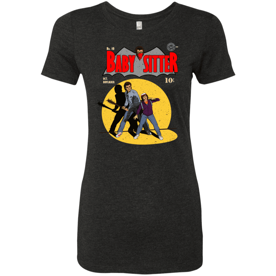 T-Shirts Vintage Black / S Babysitter Batman Women's Triblend T-Shirt