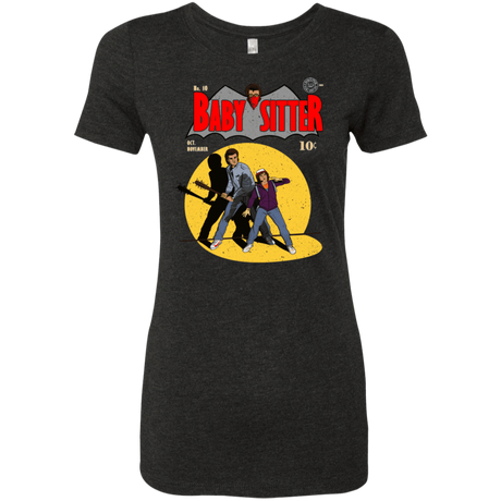 T-Shirts Vintage Black / S Babysitter Batman Women's Triblend T-Shirt