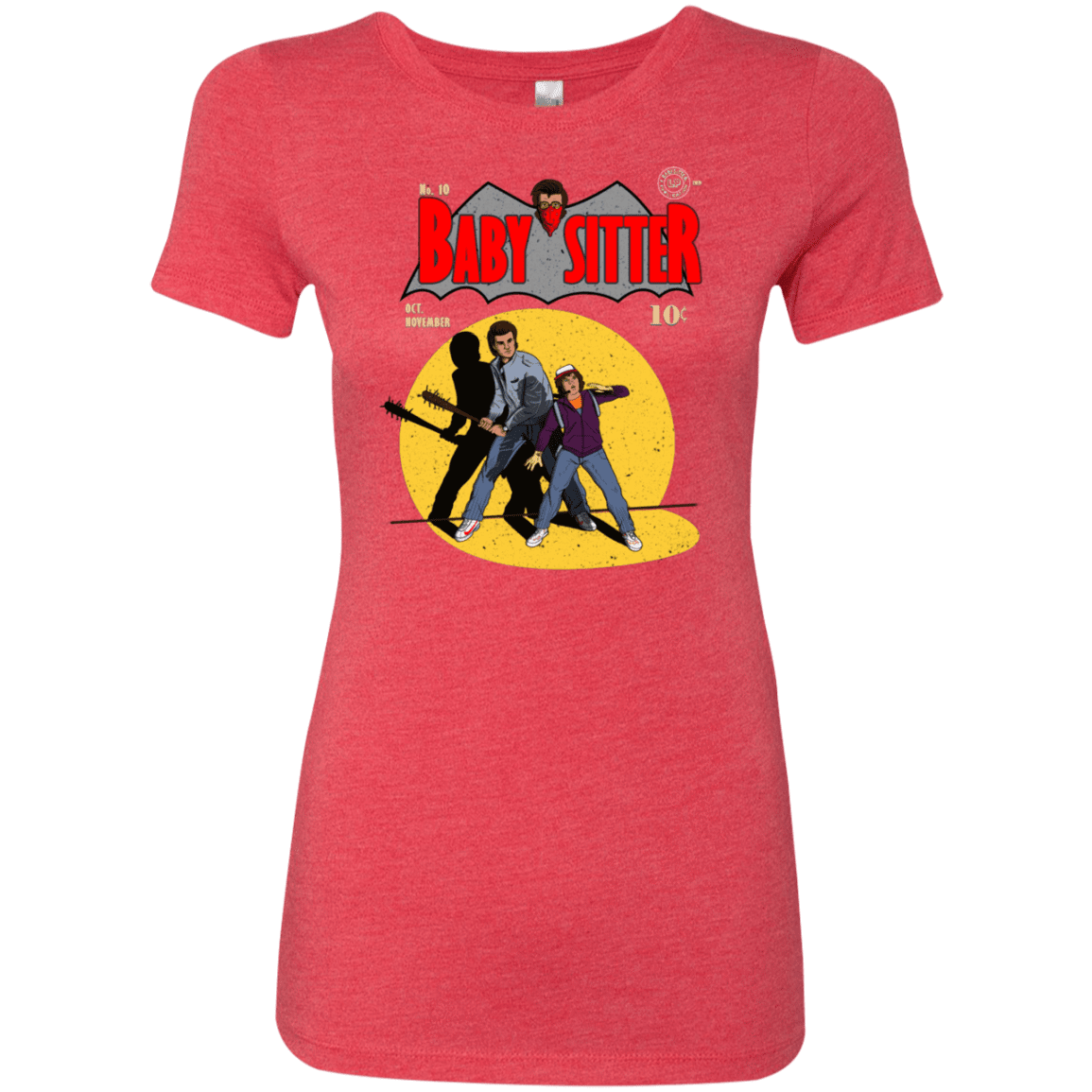 T-Shirts Vintage Red / S Babysitter Batman Women's Triblend T-Shirt