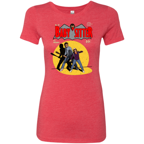 T-Shirts Vintage Red / S Babysitter Batman Women's Triblend T-Shirt