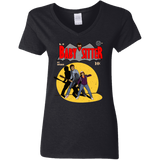 T-Shirts Black / S Babysitter Batman Women's V-Neck T-Shirt