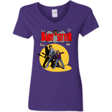 T-Shirts Purple / S Babysitter Batman Women's V-Neck T-Shirt