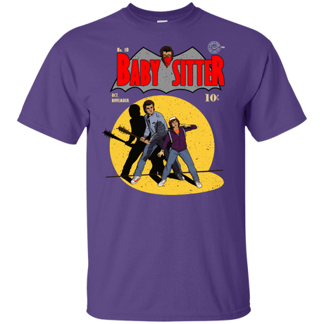 T-Shirts Purple / YXS Babysitter Batman Youth T-Shirt