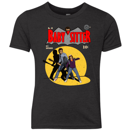 T-Shirts Vintage Black / YXS Babysitter Batman Youth Triblend T-Shirt
