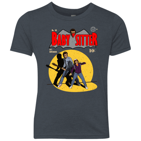 T-Shirts Vintage Navy / YXS Babysitter Batman Youth Triblend T-Shirt