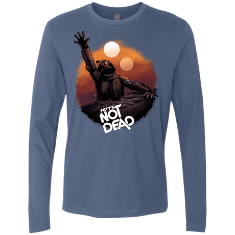 T-Shirts Indigo / Small Back From The Pit Men's Premium Long Sleeve