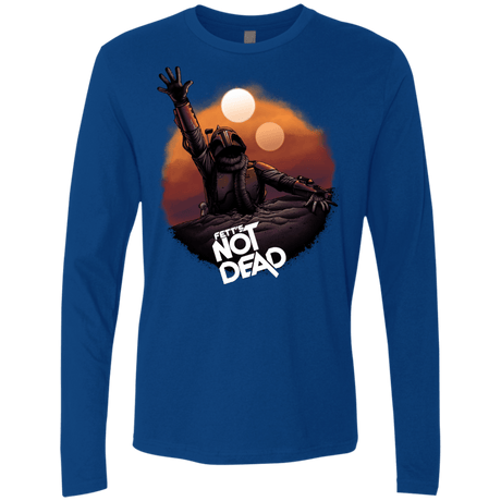 T-Shirts Royal / Small Back From The Pit Men's Premium Long Sleeve