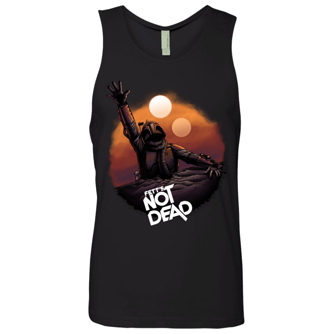 T-Shirts Black / Small Back From The Pit Men's Premium Tank Top