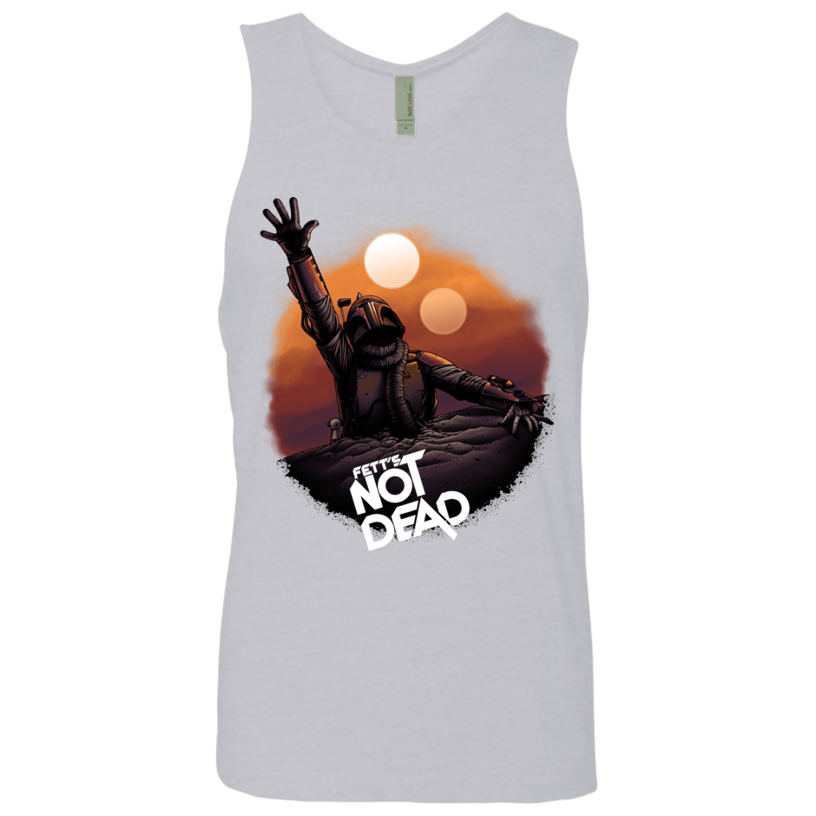 T-Shirts Heather Grey / Small Back From The Pit Men's Premium Tank Top