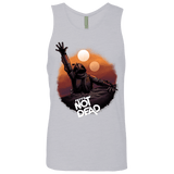 T-Shirts Heather Grey / Small Back From The Pit Men's Premium Tank Top