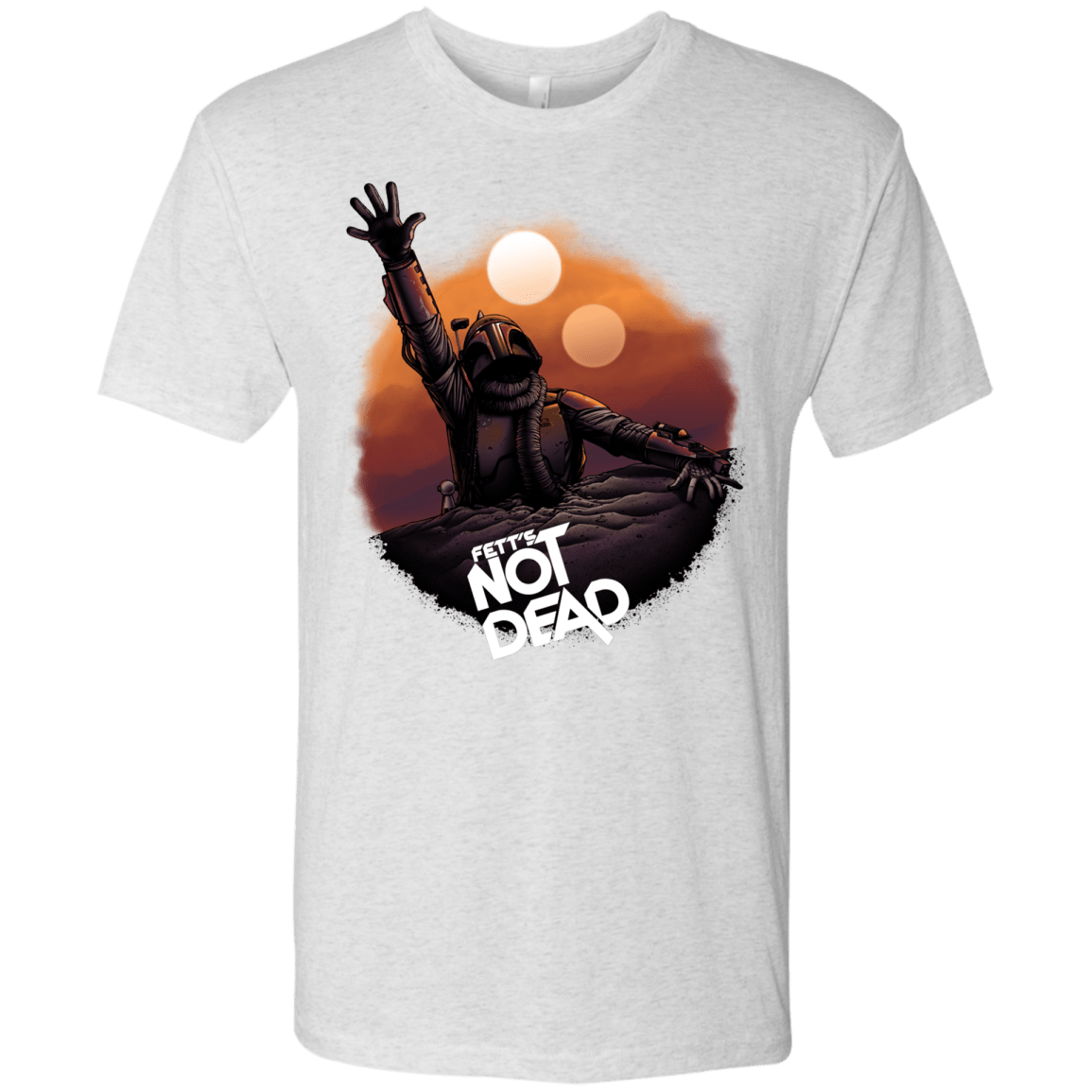 T-Shirts Heather White / Small Back From The Pit Men's Triblend T-Shirt