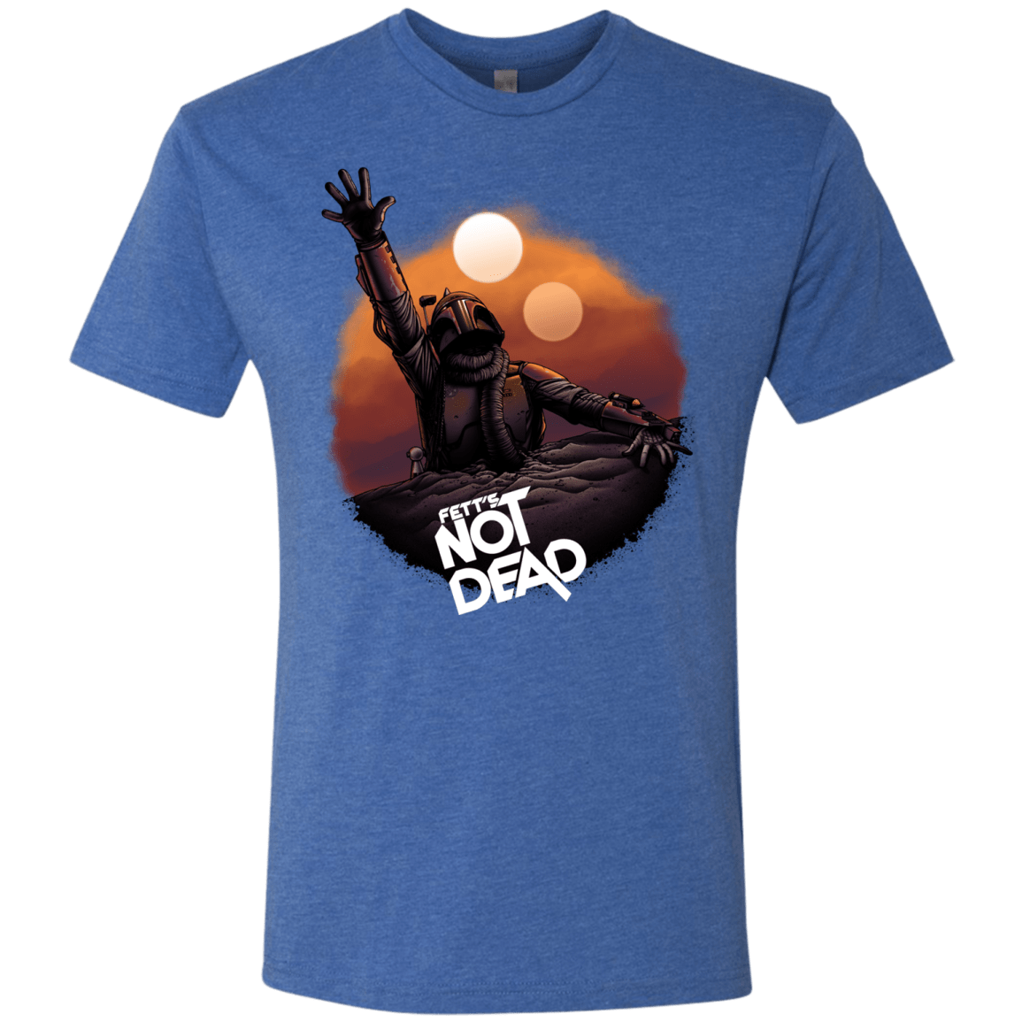 T-Shirts Vintage Royal / Small Back From The Pit Men's Triblend T-Shirt