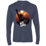 T-Shirts Vintage Navy / X-Small Back From The Pit Triblend Long Sleeve Hoodie Tee