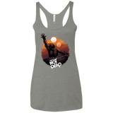 T-Shirts Venetian Grey / X-Small Back From The Pit Women's Triblend Racerback Tank