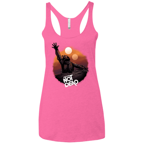 T-Shirts Vintage Pink / X-Small Back From The Pit Women's Triblend Racerback Tank