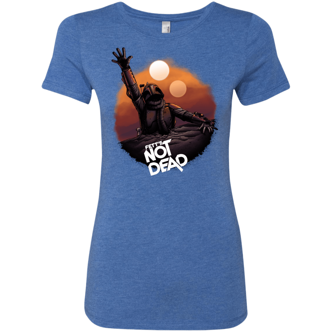 T-Shirts Vintage Royal / Small Back From The Pit Women's Triblend T-Shirt