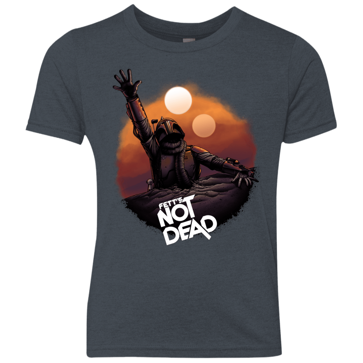 T-Shirts Vintage Navy / YXS Back From The Pit Youth Triblend T-Shirt