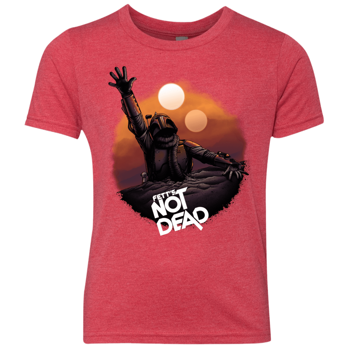 T-Shirts Vintage Red / YXS Back From The Pit Youth Triblend T-Shirt