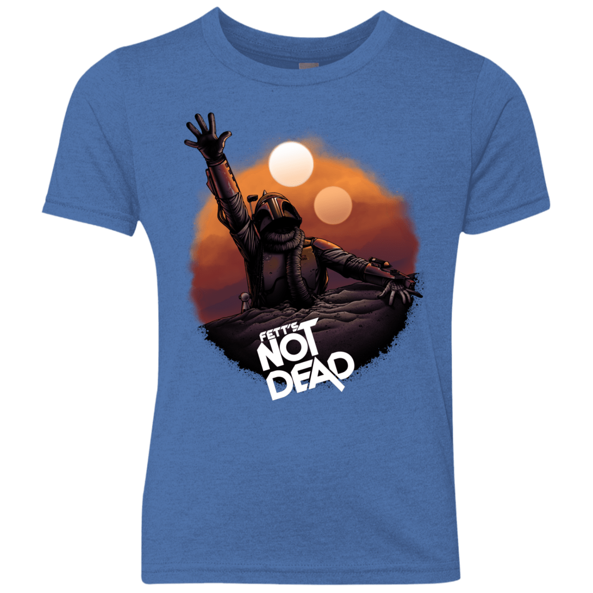 T-Shirts Vintage Royal / YXS Back From The Pit Youth Triblend T-Shirt