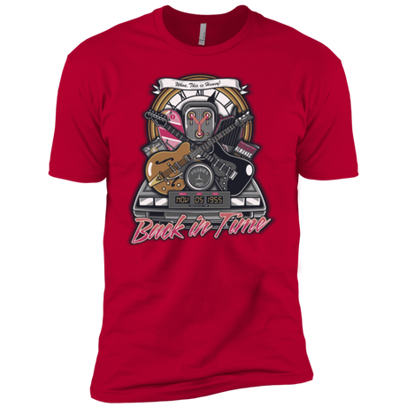 T-Shirts Red / YXS Back in time Boys Premium T-Shirt
