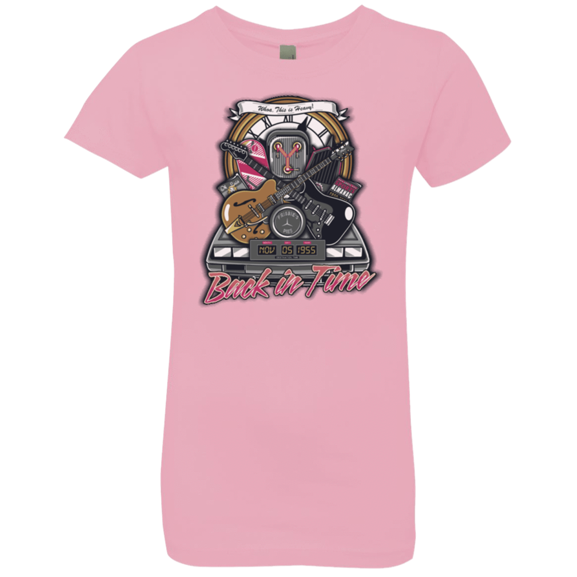 T-Shirts Light Pink / YXS Back in time Girls Premium T-Shirt