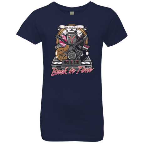 T-Shirts Midnight Navy / YXS Back in time Girls Premium T-Shirt