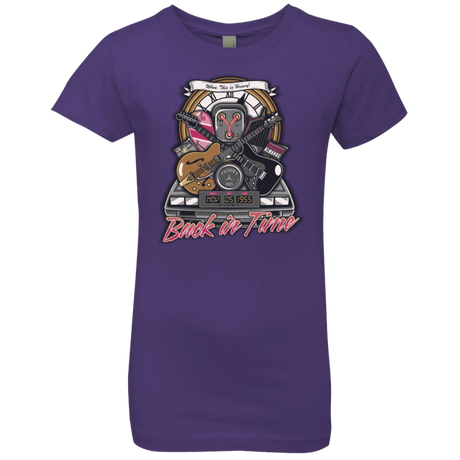 T-Shirts Purple Rush / YXS Back in time Girls Premium T-Shirt