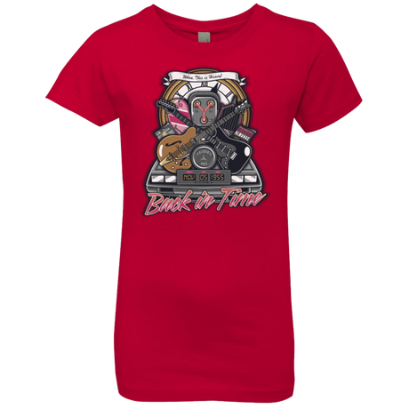 T-Shirts Red / YXS Back in time Girls Premium T-Shirt