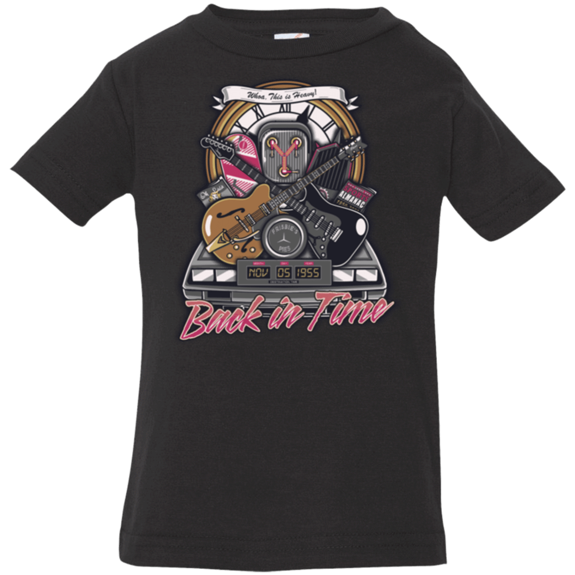 T-Shirts Black / 6 Months Back in time Infant PremiumT-Shirt