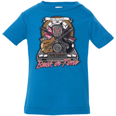 T-Shirts Cobalt / 6 Months Back in time Infant PremiumT-Shirt