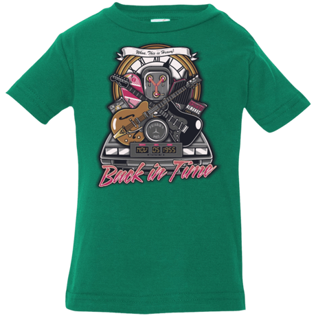 T-Shirts Kelly / 6 Months Back in time Infant PremiumT-Shirt