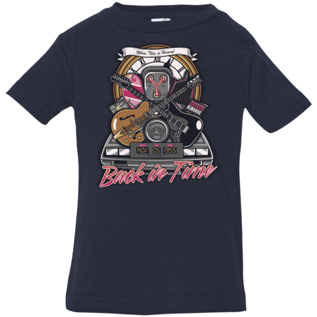 T-Shirts Navy / 6 Months Back in time Infant PremiumT-Shirt