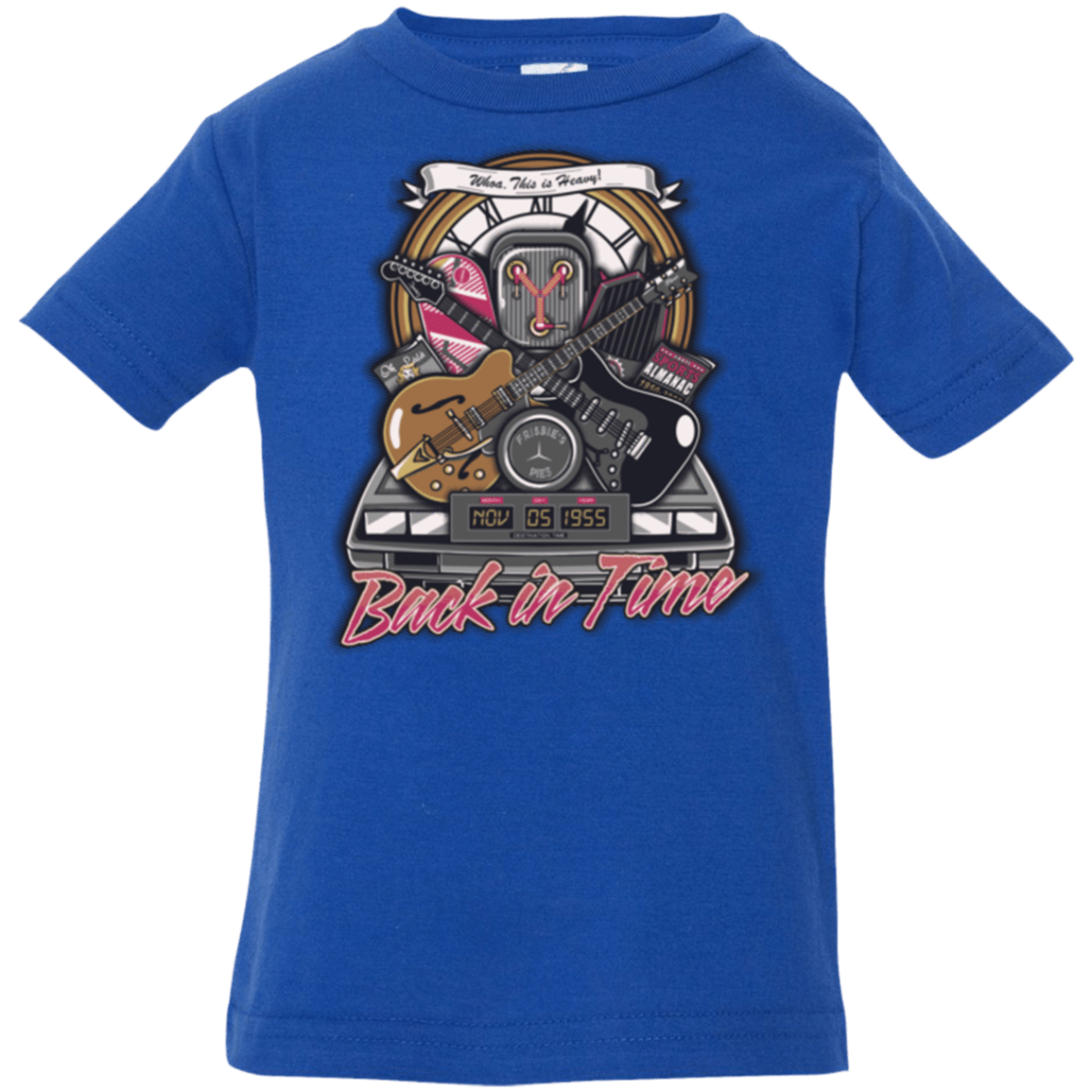 T-Shirts Royal / 6 Months Back in time Infant PremiumT-Shirt