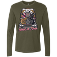 T-Shirts Military Green / Small Back in time Men's Premium Long Sleeve